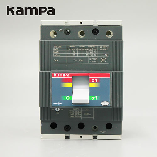 Interruptores automáticos de caja moldeada Tmax 250 3P